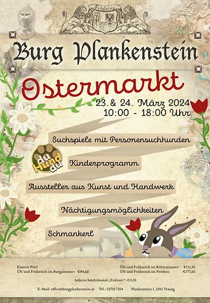 Ostermarkt Burg Plankenstein 2024